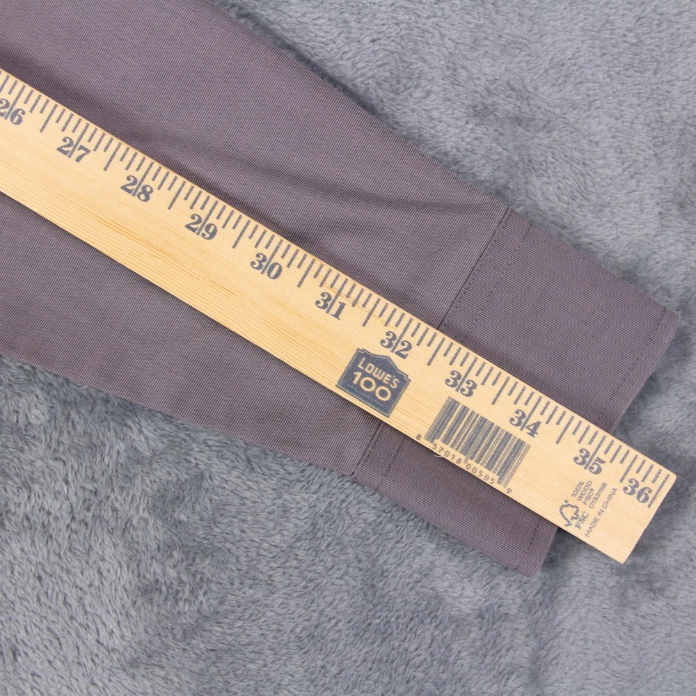 UNTUCKit Sangiovese Mens M Slim Fit Wrinkle Free Shirt Grey - Picture 10 of 12